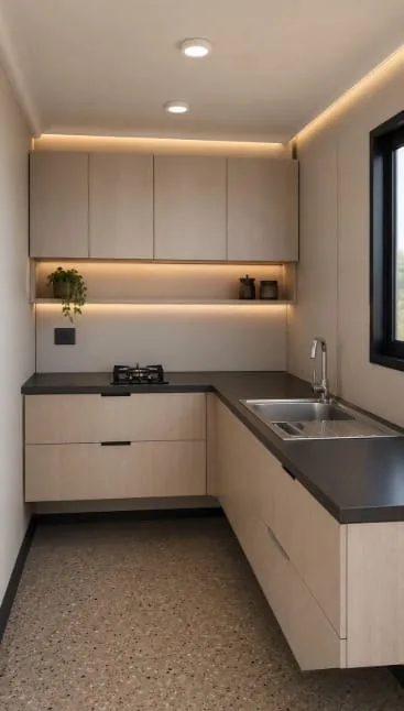 Fitted Kitchenette