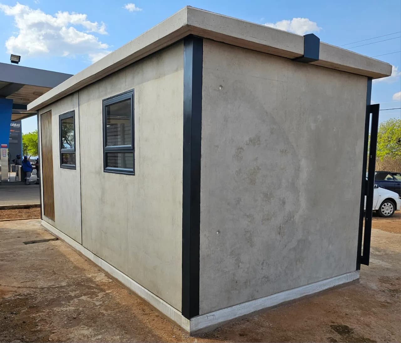 Precast Structure On Site